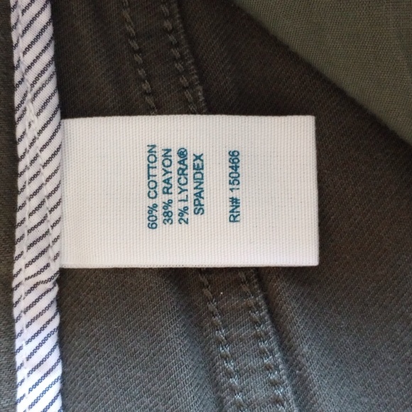 Market & Spruce Mid-Rise Skinny Ankle Jeans 2 Olive Green 27x28 - 50off3 - Picture 4 of 10